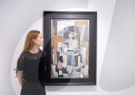 Phillips: Living the Avant-Garde: The Triton Collection Foundation sale preview at Phillips auction House, London, UK.