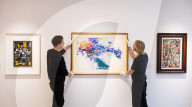 Phillips: Living the Avant-Garde: The Triton Collection Foundation sale preview at Phillips auction House, London, UK.