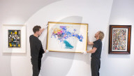 Phillips: Living the Avant-Garde: The Triton Collection Foundation sale preview at Phillips auction House, London, UK.