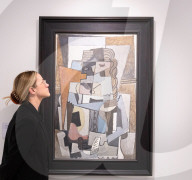 Phillips: Living the Avant-Garde: The Triton Collection Foundation sale preview at Phillips auction House, London, UK.