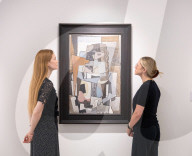 Phillips: Living the Avant-Garde: The Triton Collection Foundation sale preview at Phillips auction House, London, UK.