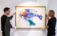 Phillips: Living the Avant-Garde: The Triton Collection Foundation sale preview at Phillips auction House, London, UK.
