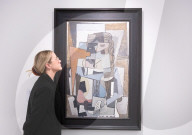 Phillips: Living the Avant-Garde: The Triton Collection Foundation sale preview at Phillips auction House, London, UK.