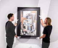 Phillips: Living the Avant-Garde: The Triton Collection Foundation sale preview at Phillips auction House, London, UK.