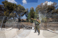 Kibbutz Kfar Aza under IDF control
