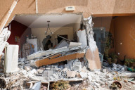 Kibbutz Kfar Aza under IDF control