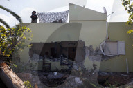 Kibbutz Kfar Aza under IDF control