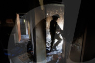 Kibbutz Kfar Aza under IDF control