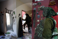 Kibbutz Kfar Aza under IDF control