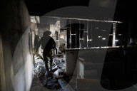 Kibbutz Kfar Aza under IDF control