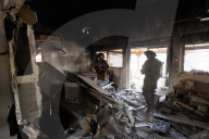Kibbutz Kfar Aza under IDF control