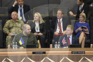 The Defence Secretary Grant Shapps attends the Meeting of NATO Ministers