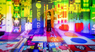 Delight exhibition at Borough Yards, Clink Street, London, UK