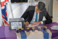 The Prime Minister Rishi Sunak visits the Jewish Community Secondary School