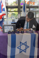 The Prime Minister Rishi Sunak visits the Jewish Community Secondary School