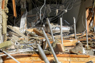 Aftermath Of Russian Drone Attack On Odesa