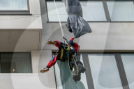 Extinction Rebellion Protest Energy Intelligence Forum in London, UK.