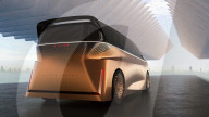 Autonomous luxury minivan for helping passengers and driver bond