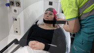 Smart cap that can disgnose a stroke in ambulance patients