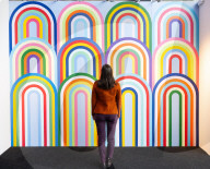 The Affordable Art Fair opens at Evolution London, Battersea Park, London, UK.