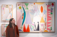 The Affordable Art Fair opens at Evolution London, Battersea Park, London, UK.