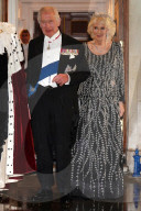 ROYALS - König Charles und Camilla nehmen an einem Abendessen im Mansion House in London teil