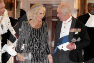 ROYALS - König Charles und Camilla nehmen an einem Abendessen im Mansion House in London teil