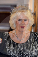 ROYALS - König Charles und Camilla nehmen an einem Abendessen im Mansion House in London teil