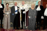 ROYALS - König Charles und Camilla nehmen an einem Abendessen im Mansion House in London teil