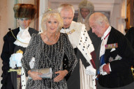 ROYALS - König Charles und Camilla nehmen an einem Abendessen im Mansion House in London teil