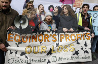 Climate Protest in London, UK.