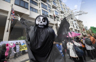 Climate Protest in London, UK.