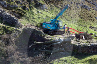 Sycamore Gap tree removed from Hadrian's Wall to be seasoned and reused
