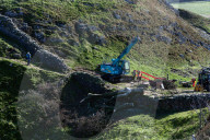 Sycamore Gap tree removed from Hadrian's Wall to be seasoned and reused
