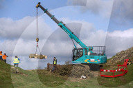 Sycamore Gap tree removed from Hadrian's Wall to be seasoned and reused