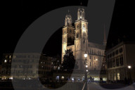 FEATURE - Der Limmatquai in Zürich und Umgebung bei Nacht