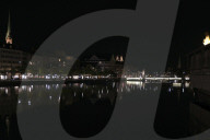 FEATURE - Der Limmatquai in Zürich und Umgebung bei Nacht