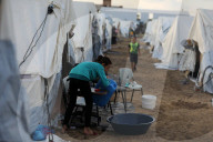 NEWS - Nahost-Konflikt: Zelte für Palästinenser des Hilfswerks UNRWA in Khan Yunis