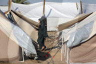 NEWS - Nahost-Konflikt: Zelte für Palästinenser des Hilfswerks UNRWA in Khan Yunis