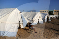 NEWS - Nahost-Konflikt: Zelte für Palästinenser des Hilfswerks UNRWA in Khan Yunis