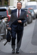 Keir Starmer Leaves Home For Prime Minister’s Questions
