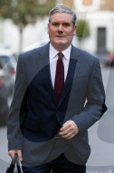 Keir Starmer Leaves Home For Prime Minister’s Questions