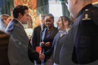 Johnny Mercer hosts a Care leavers reception at Downing Street