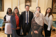 Johnny Mercer hosts a Care leavers reception at Downing Street