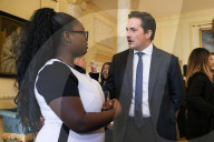 Johnny Mercer hosts a Care leavers reception at Downing Street