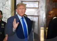 Donald Trump and Michael Cohen in Court