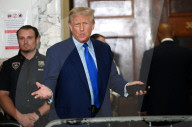 Donald Trump and Michael Cohen in Court