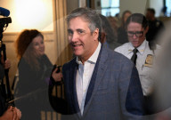 Donald Trump and Michael Cohen in Court