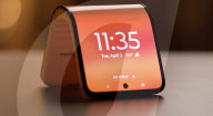 Smart mobile phone wraps around the wrist