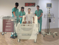 Holographic patients for medical students
